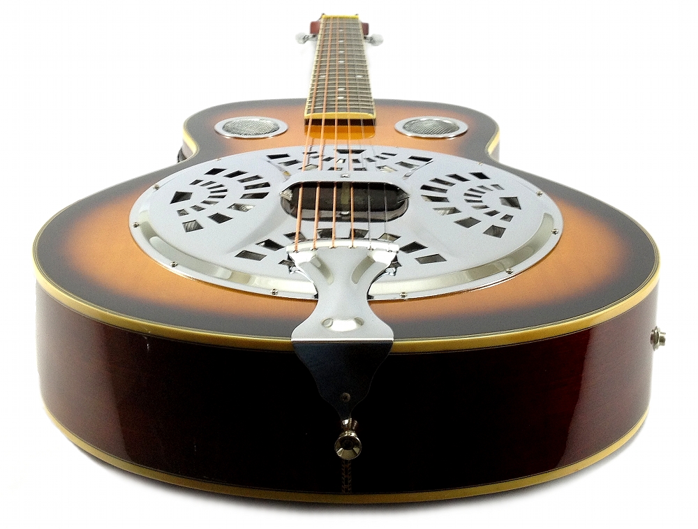 Resonator Guitar Acoustic Electric Sepele Spruce Steel Pan Blues Jazz