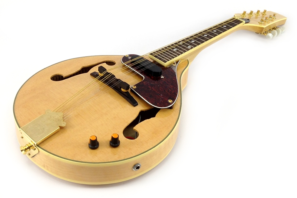 8String ELECTRIC MANDOLIN AStyle Natural Solid Spruce Top F