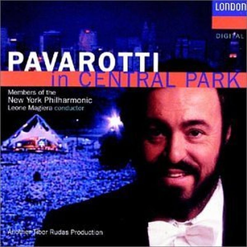 Luciano Pavarotti - Pavarotti In Central Park - Cd