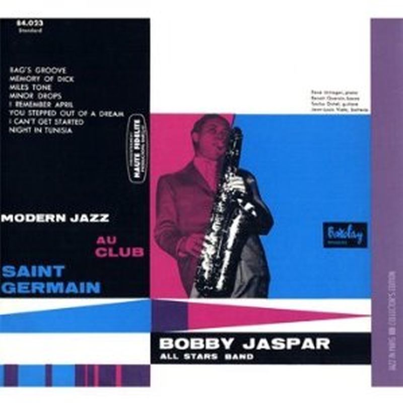 Bobby Jaspar - Modern Jazz Au Club Saint Germain - Cd