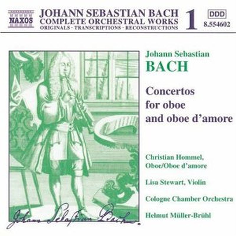 Christian Hommel - J.s. Bach: Concertos For Oboe And Oboe D'amore - Cd