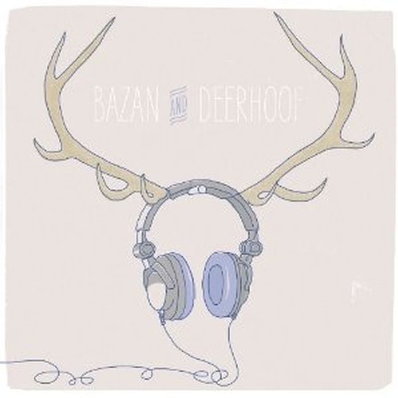 Deerhoof/Bazan - Deerbazan (limited 7 Inch Clear Blue Vinyl/mp3 - Vinyl)