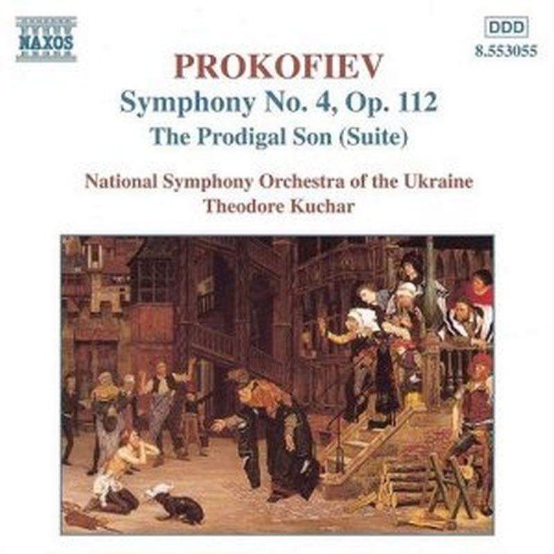 Theodore Kuchar - Prokofiev: Symphony No. 4/prodigal Son - Cd