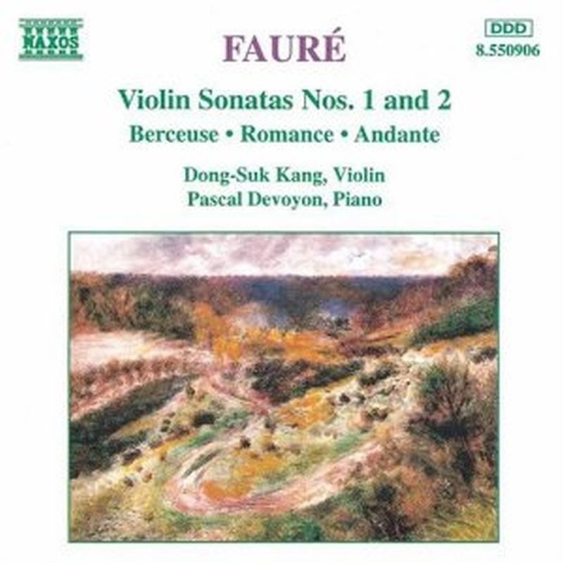 Dong-Suk Kang/Pascal Devoyon - Faure: Violin Sonatas Nos.1 & 2 - Cd