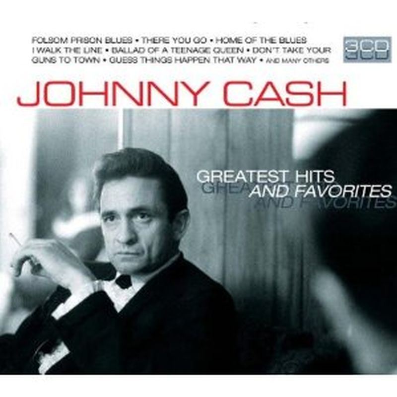 Johnny Cash - Greatest Hits And Favourites - 3 Cd Set