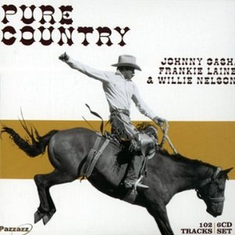 Johnny Cash, Frankie Laine & Willie Nelson - Pure Country - 6-cd Set