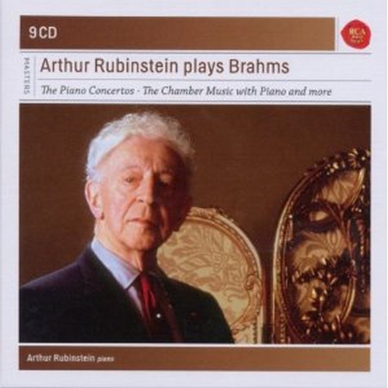 Arthur Rubinstein - Plays Brahms - 9 Cd Set