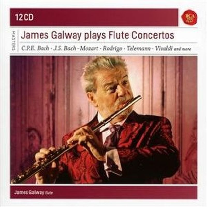 James Galway - Plays Flute Concertos - 12 Cd Set