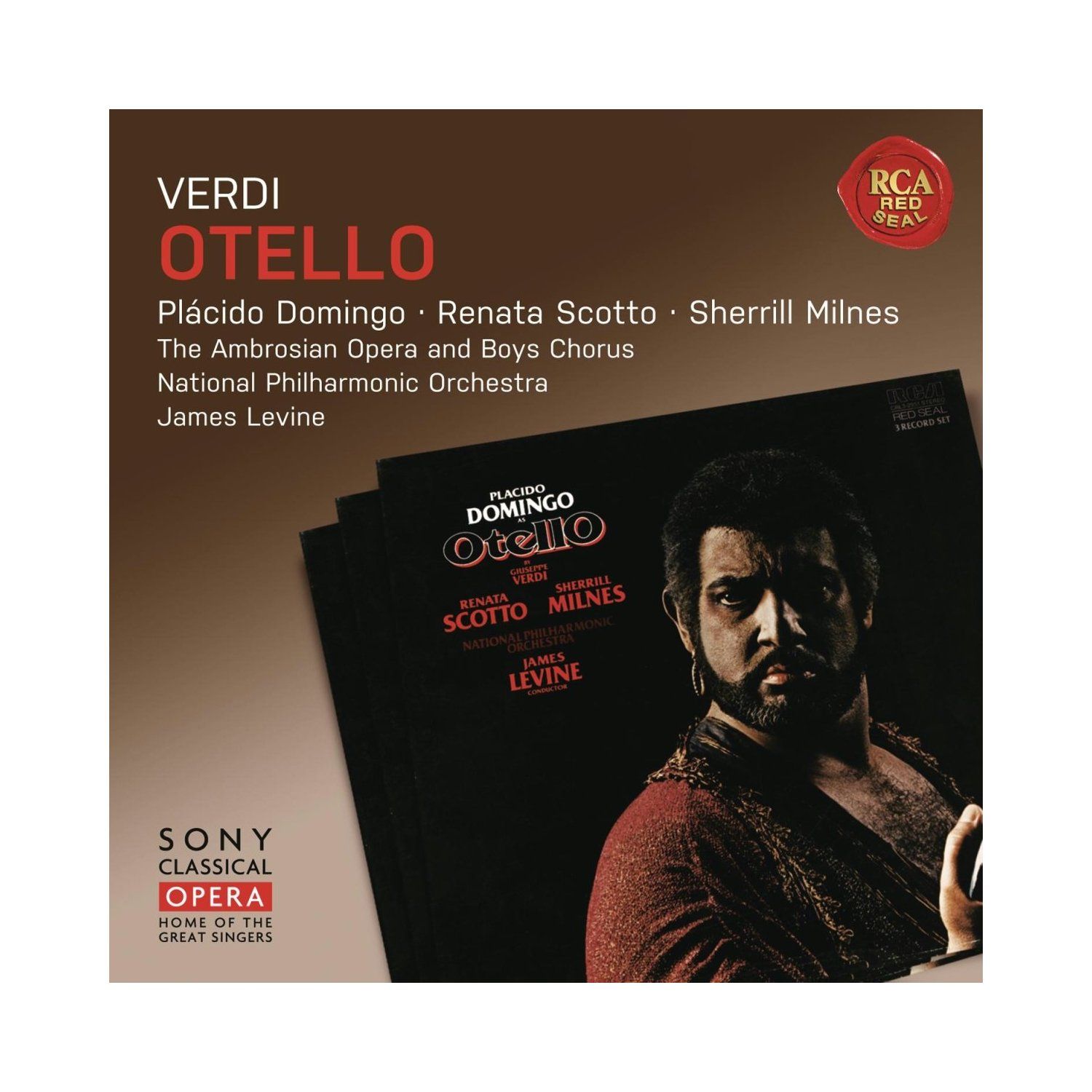 James Levine/Ambrosian Opera & Chorus & Bo - Verdi: Otello - 3cd Set