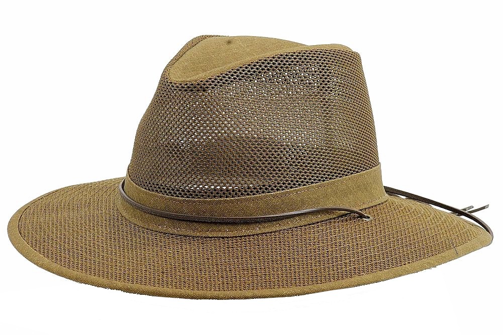 Henschel Men's Packable Aussie Breezer Earth Safari Hat