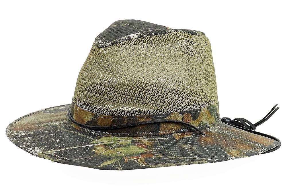 Henschel Men's Packable Aussie Breezer Mossy Oak Camo Safari Hat