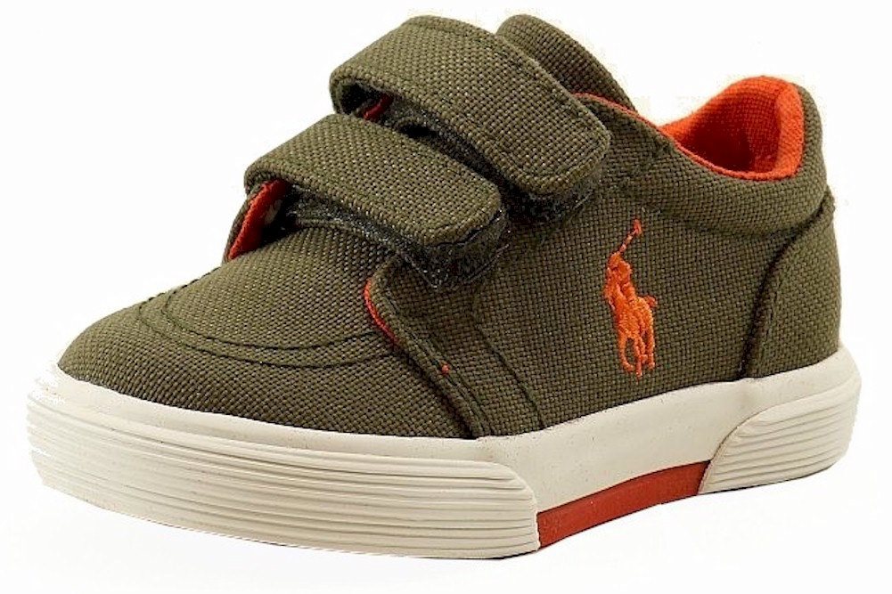 Polo Ralph Lauren Toddler Boy's Faxon II EZ Olive Fashion Sneaker Shoes
