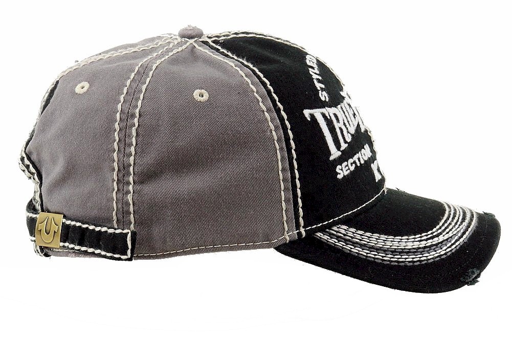 True Religion Men's Printed Adjustable Cotton Baseball Hat eBay