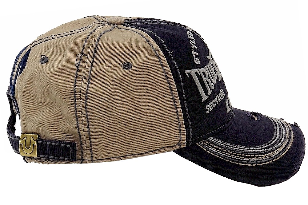True Religion Men's Printed Adjustable Cotton Baseball Hat eBay