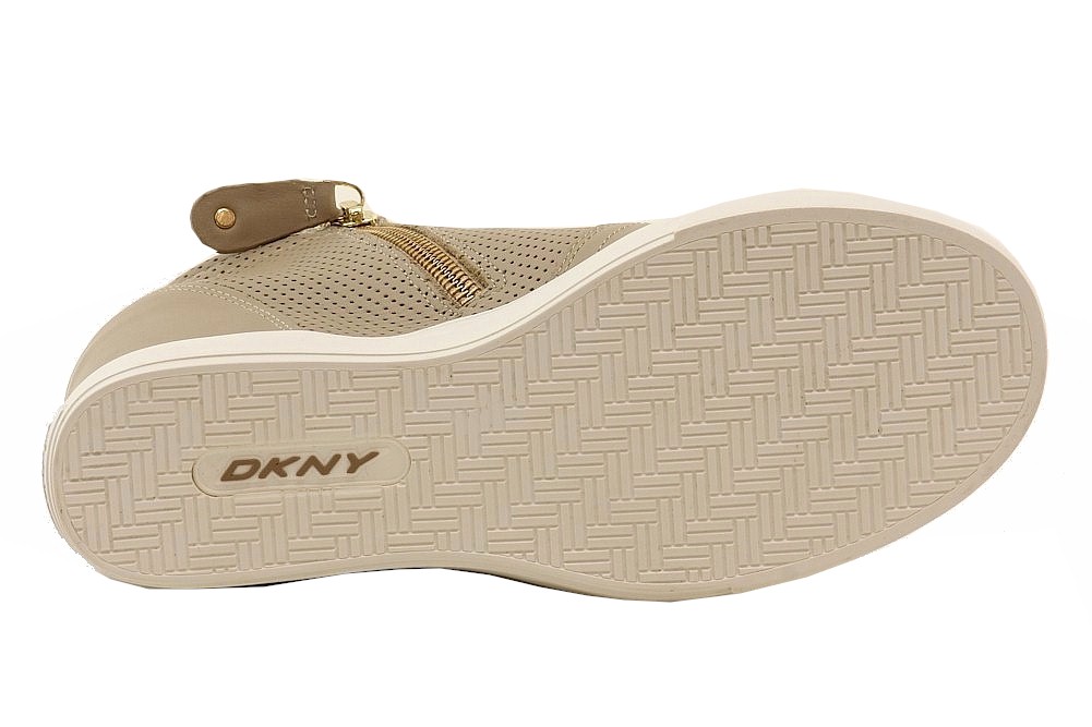 donna karan wedge sneakers