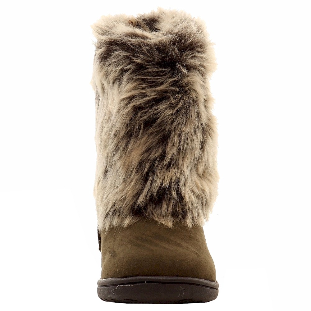 Carter's Toddler Girl's Fluffy 2 Fashion Fur Winter Boots Shoes eBay