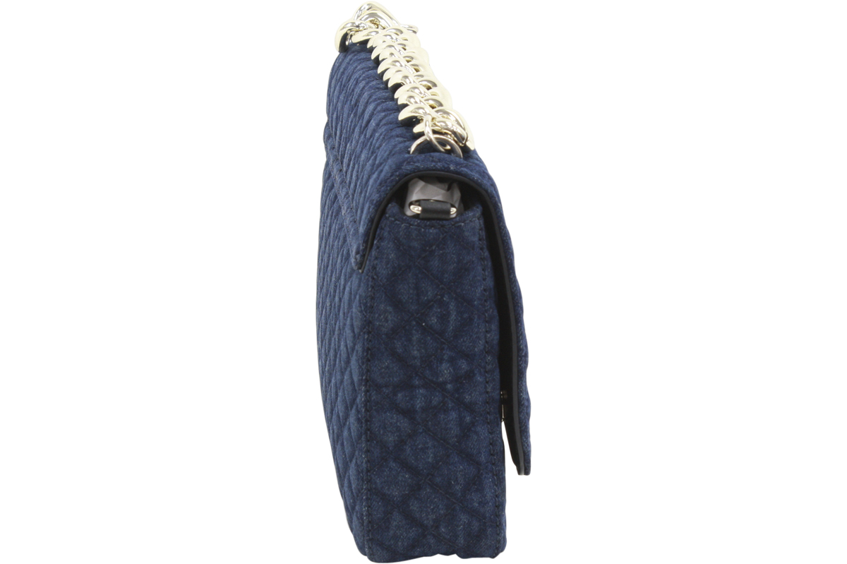 Guess Women/'s G Lux Quilted Man-Made Leather Flap-Over Crossbody Handbag