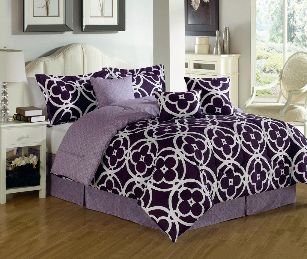 7 Piece Queen Quarten Comforter Set eBay