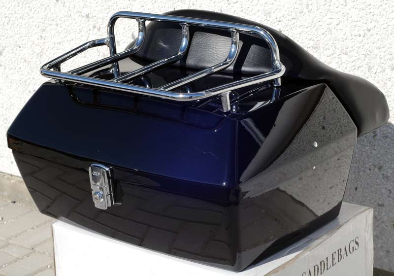 NEW MOTORCYCLE TOURING PACK TOUR TRUNK + Rack HARLEY