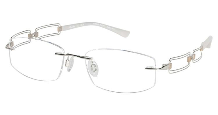 Line Art Charmant : Charmant line art eyeglasses xl white gold