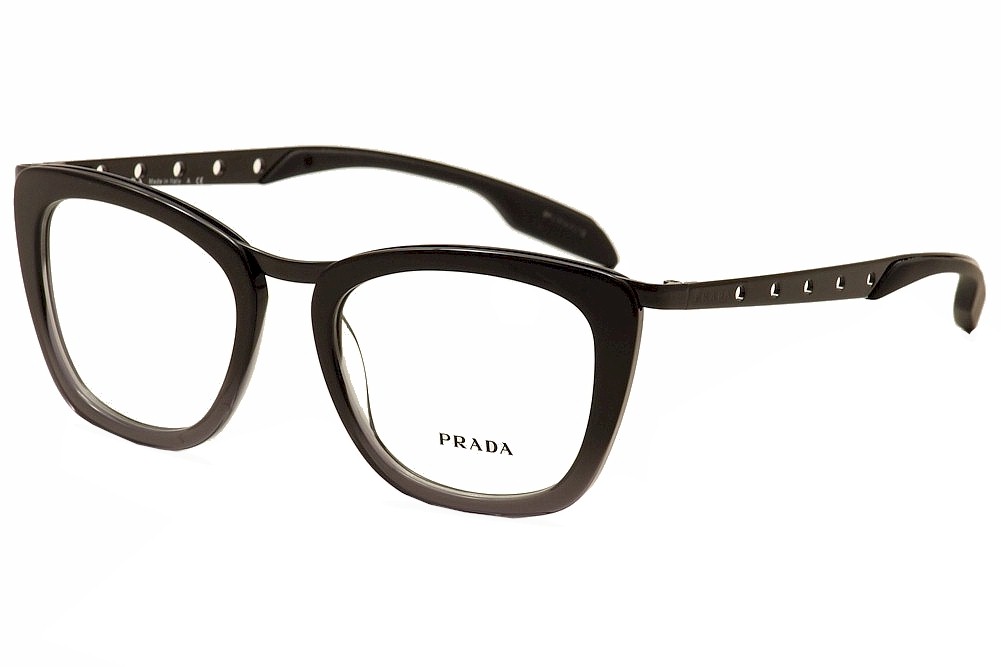 Prada Women's Eyeglasses VPR60R VPR/60R TV71O1 Black/Grey Optical