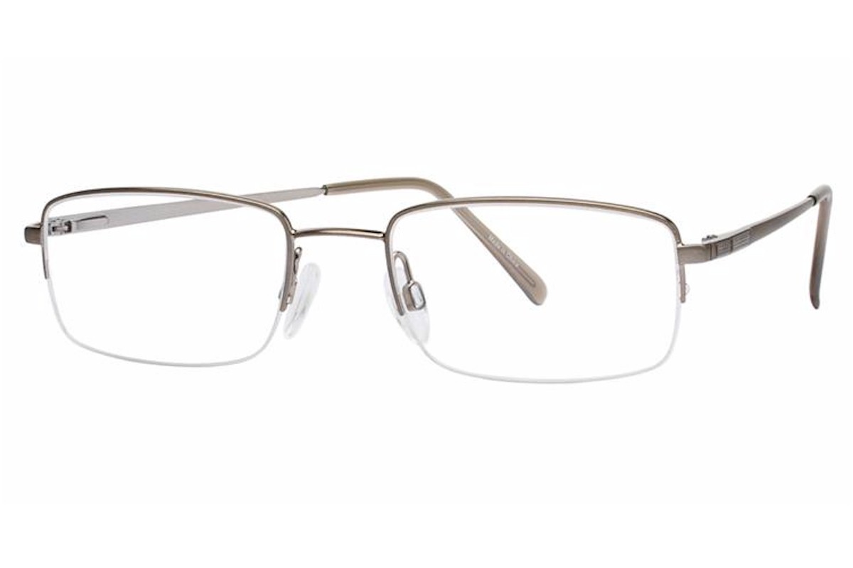 Aristar By Charmant Mens Eyeglasses AR6768 AR/6768 Half ...