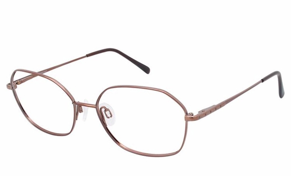 Charmant Women's Eyeglasses TI12097 TI/12097 Titanium Full Rim Optical