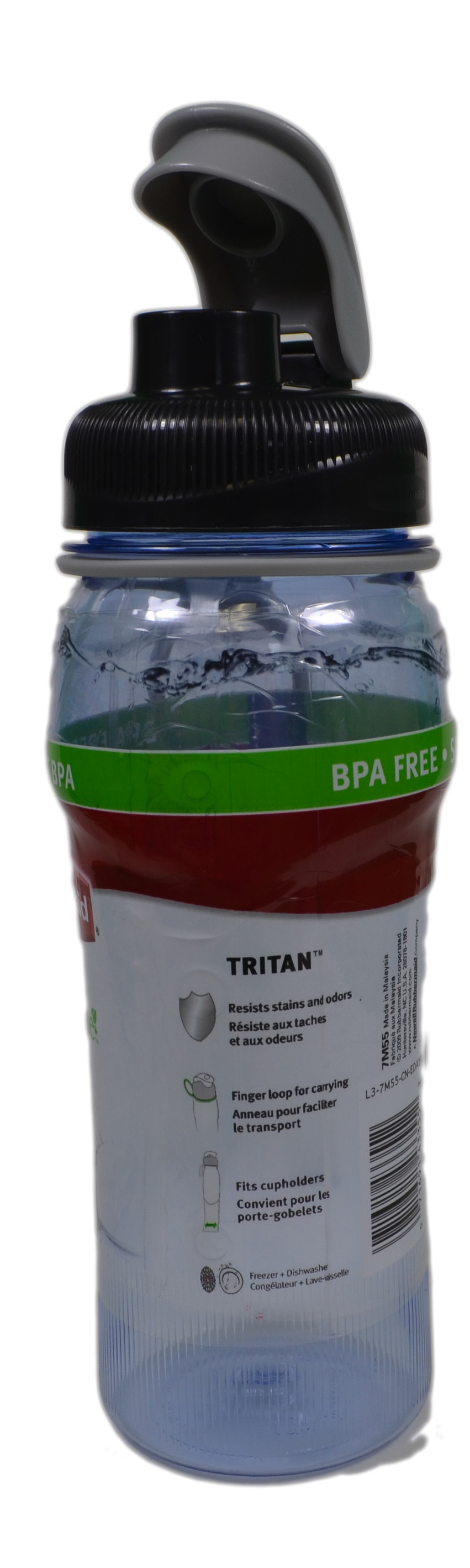 Rubbermaid BPA Free Water Bottle Refill Reuse 20oz Flip Top Lid Choose