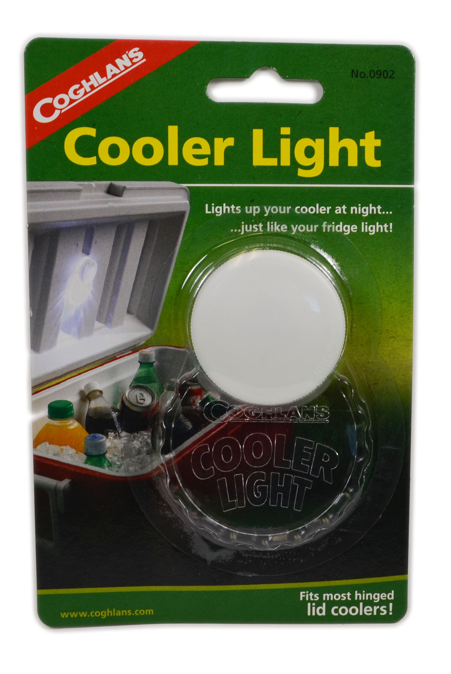 Coghlan's LED Outdoor Ice Chest Cooler Night Light Camping Battery Operated