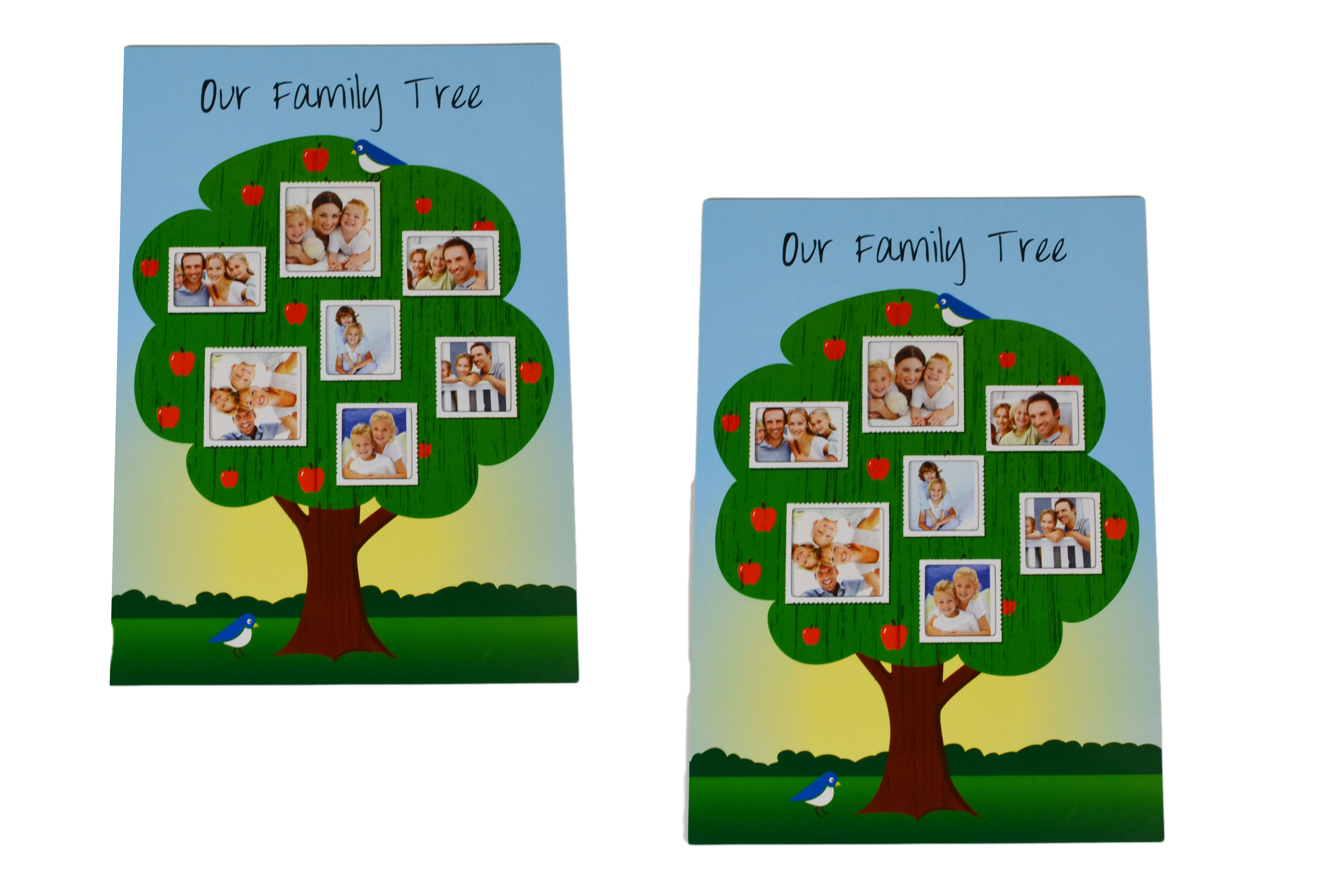 Family Tree Set of 2 Photo Picture Frames eBay