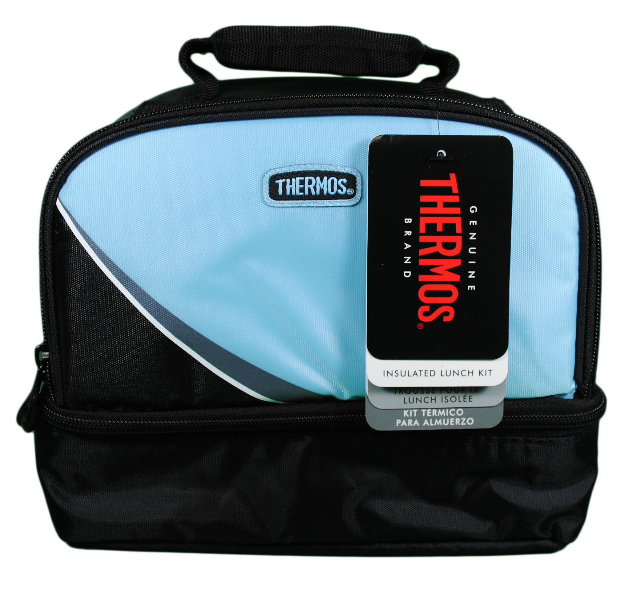 Thermos Insulated Dual Compartment Soft Lunch Box Kit Cooler eBay