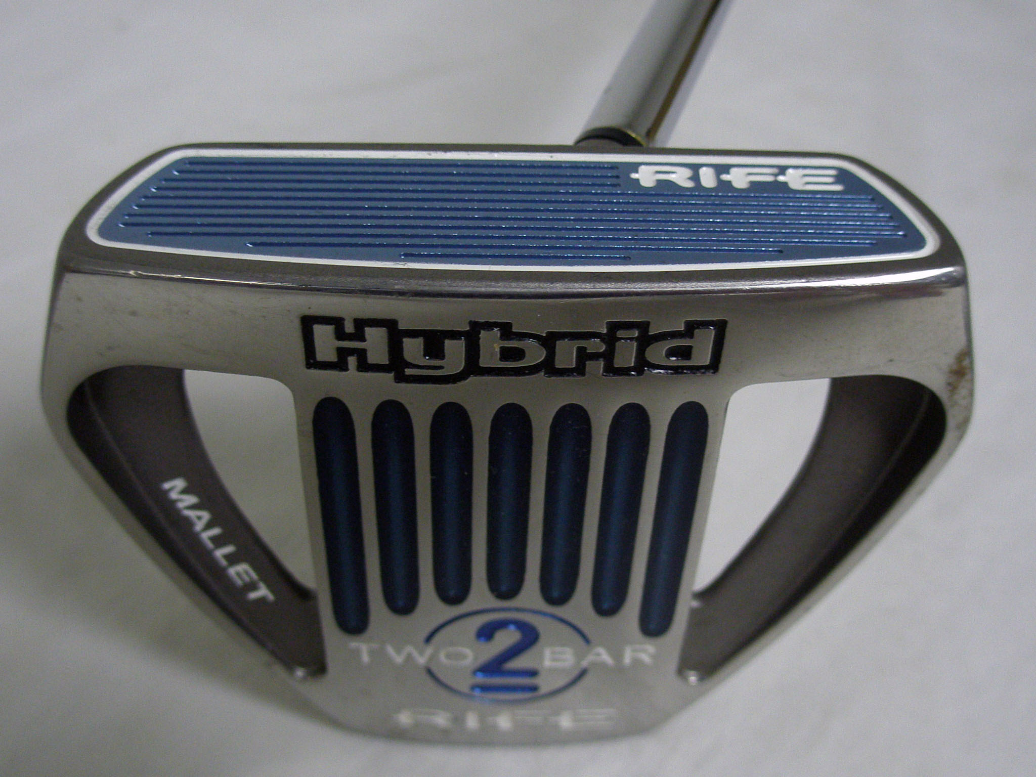 Guerin Rife 2 Bar Hybrid Mallet Putter 34 039 039 Centershafted Two Bar