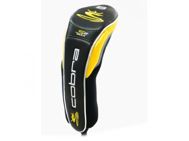 Cobra S2 Max 4 Hybrid Headcover (Black/Yellow) Rescue Golf Club Cover