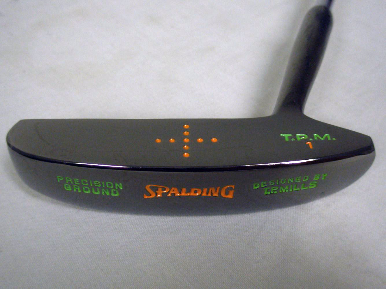 Spalding TPM 1 Putter 33" (CUSTOM BLK CHROME, Precision Ground