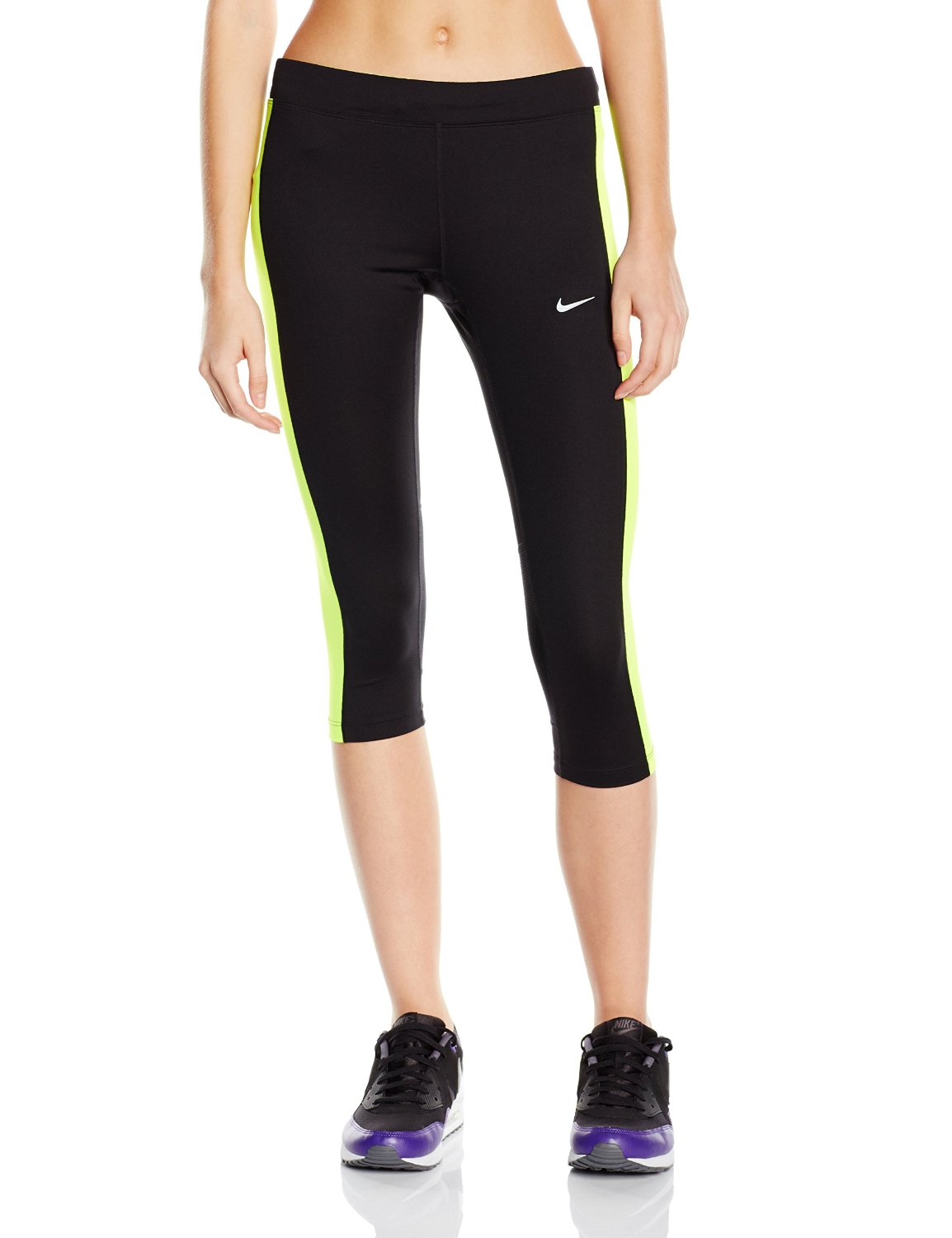 Nike Womens Dri Fit Essential Running Capris Ebay 9242