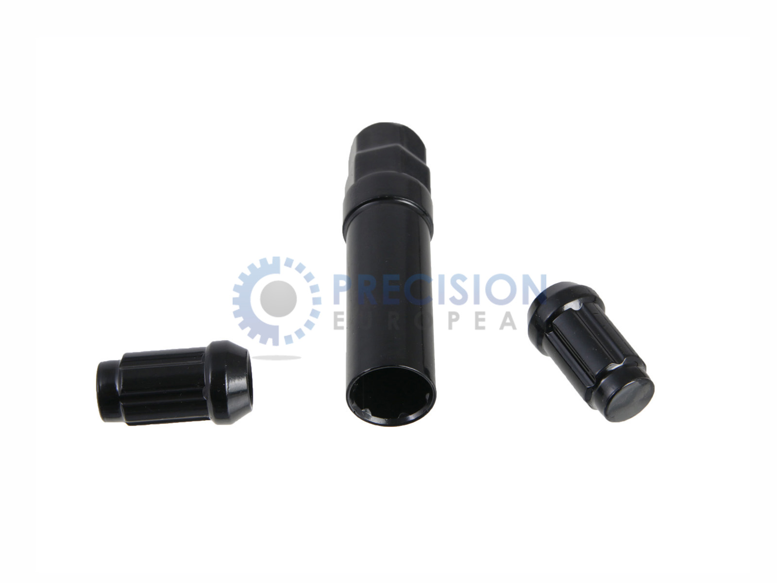 (16) Black ATV Locking Lug Nuts 10x1.25 Black for Honda Yamaha