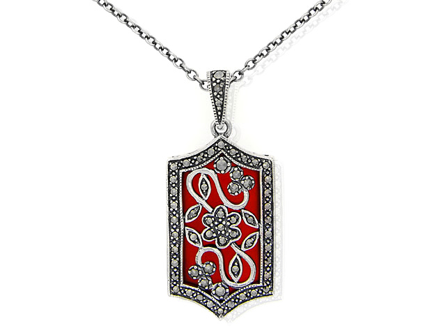 925 Silver Marcasite 