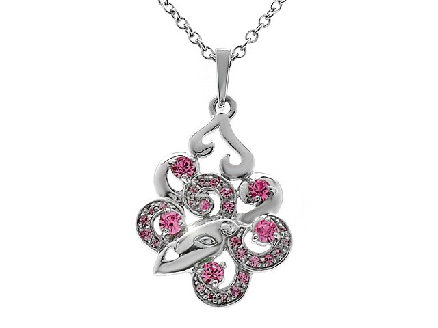 Zandra Rhodes Silver Manhattan Lady Necklace