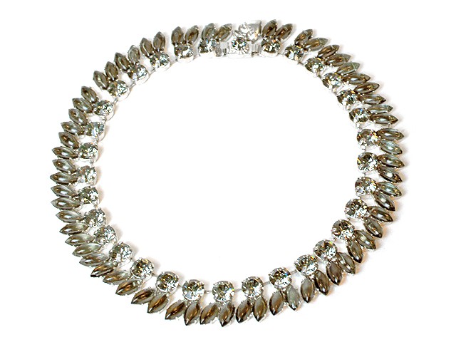Otazu Black Diamond Crystal Necklace