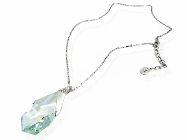 Cai Ice Blue CZ Drop Necklace