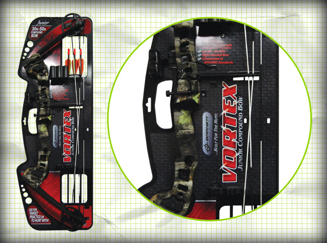 Barnett Youth Archery 1105 Vortex Jr Compound Bow 45 lb