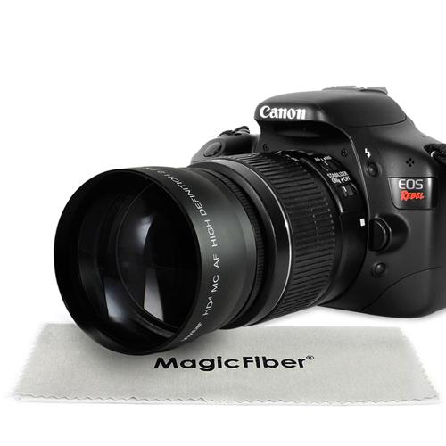 58MM 2.2X Telephoto Zoom Lens for Canon EOS Rebel T6i T6s T5i T3i T2i