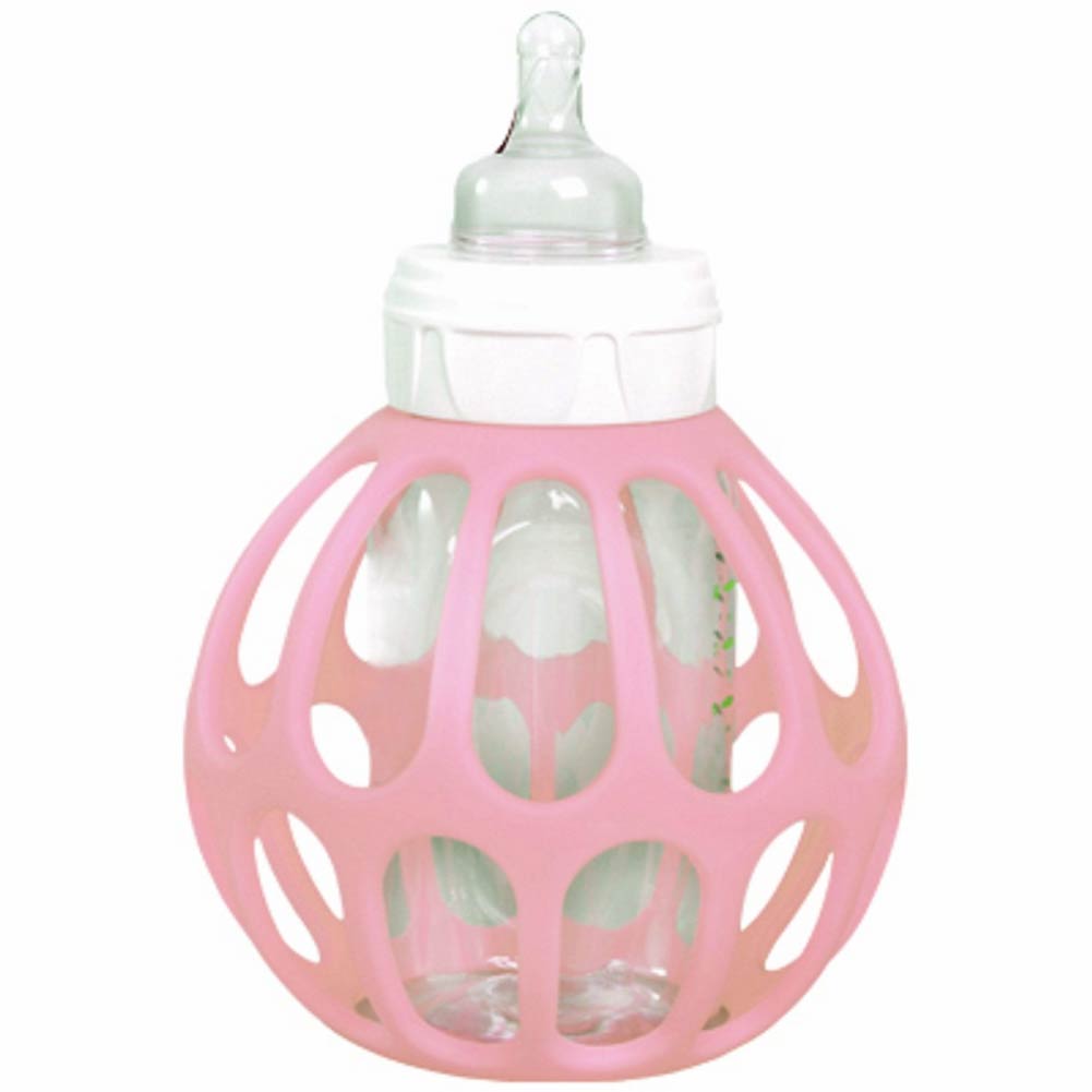 THE ORIGINAL BABY Ba Baby SOFT Silicone BOTTLE HOLDER-Babies INFANTS-HANDS-PINK eBay