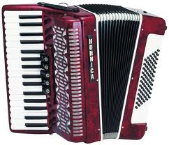 Hohner 2353-RED Hohnica Piano Accordion Red
