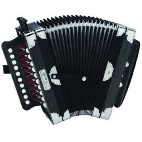 Hohner 3002B Cajun Ariette Key of C Accordion in Black