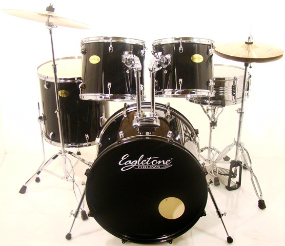 Eagletone 5-piece Elevation Series drum set in Black