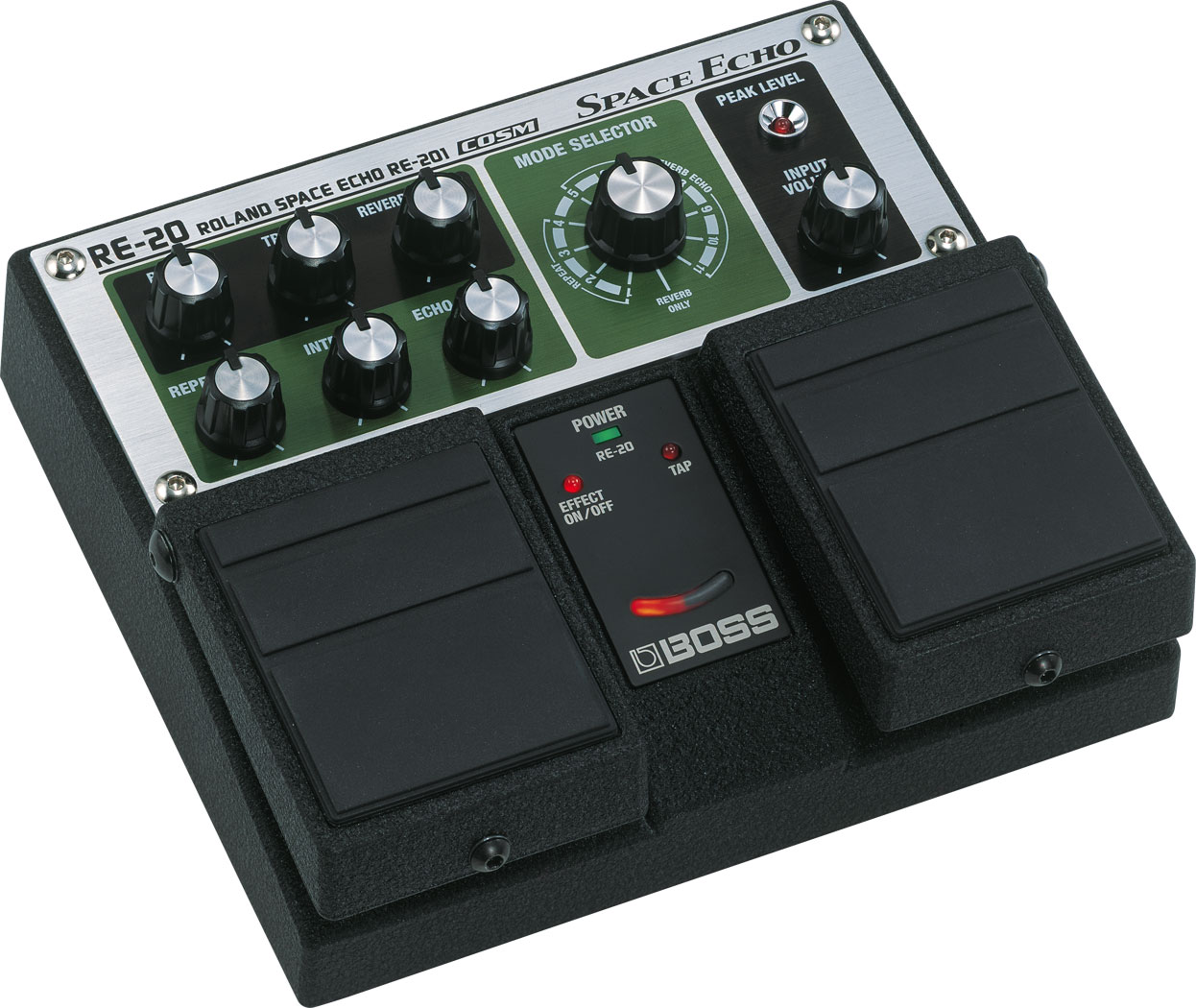 Boss Space Echo Twin Pedal