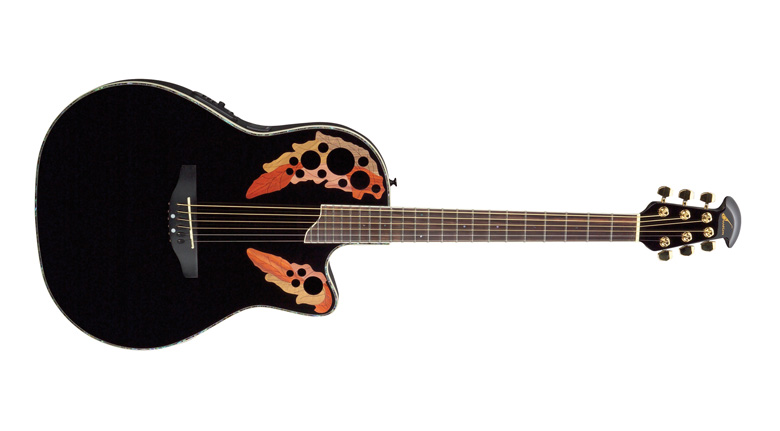 Ovation CC44 Celebrity Ac/El Guitar Black Finish