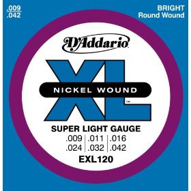 D'Addario Gt Strings Nickel Wound 9-42