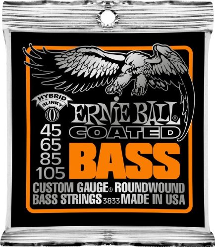 Ernie Ball 3833 Coated Electric Hybrid Slinky Bass